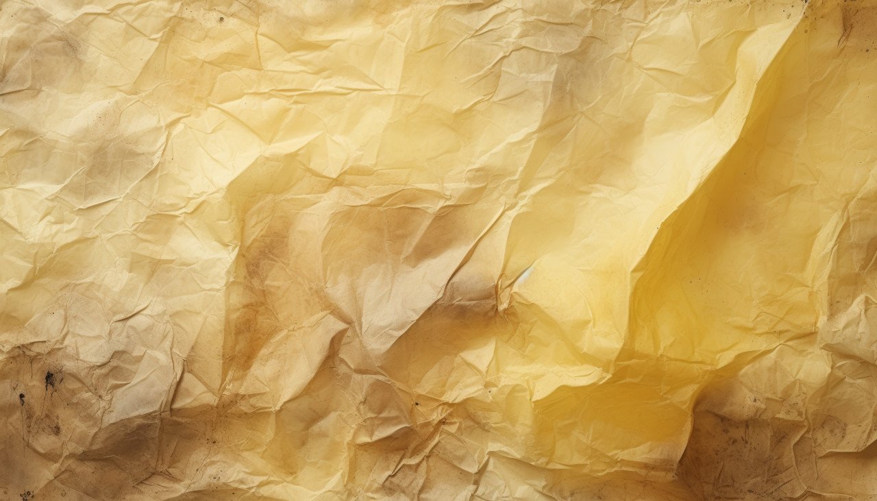 Smooth yellow paper texture background for graphic design projects